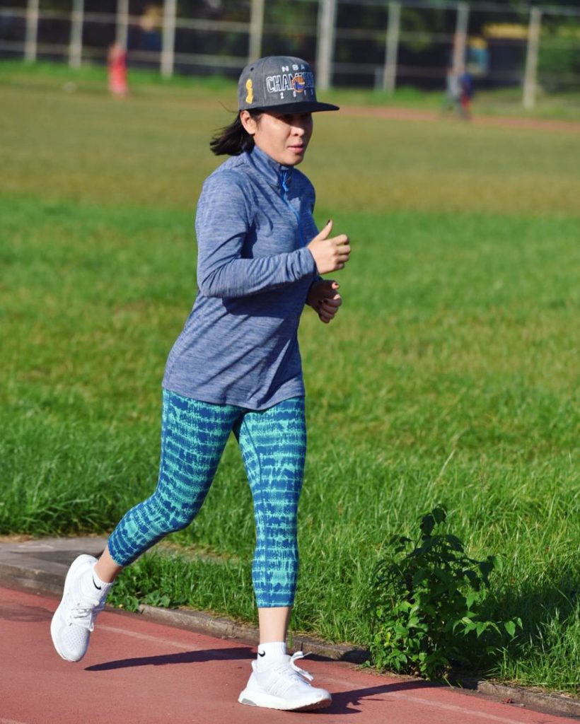 Jinky Pacquiao jogging