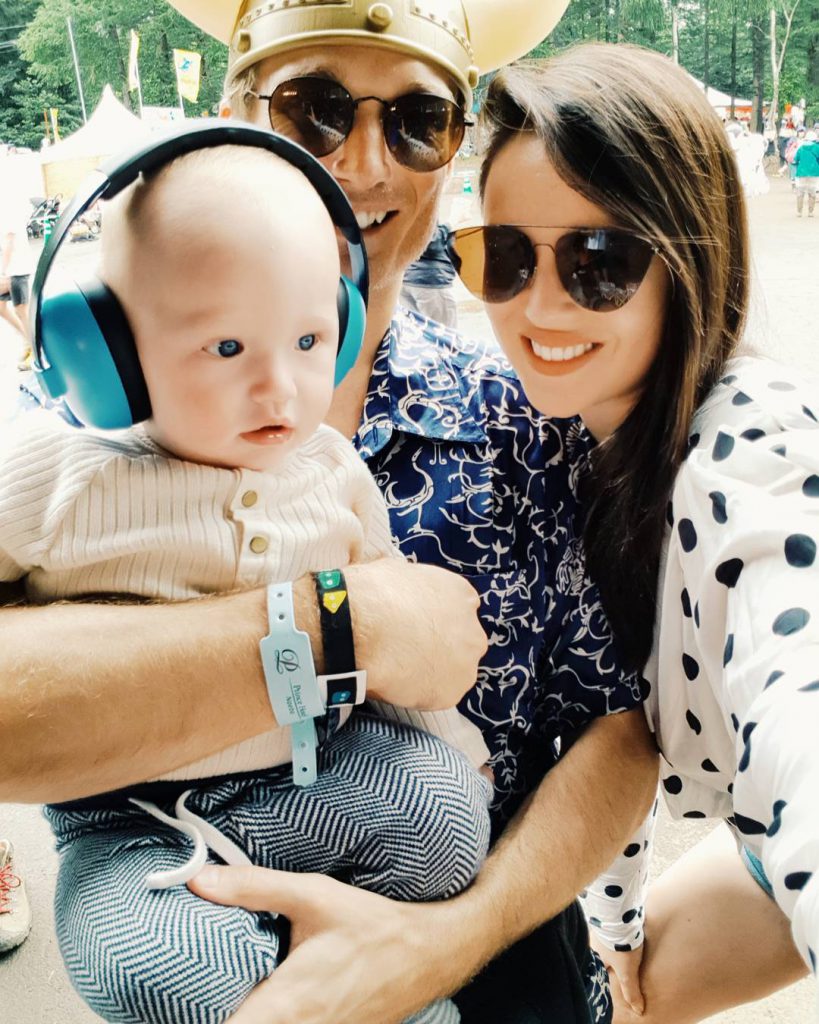 Georgina Wilson family selfie