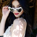 Anne Curtis wearing Heart Shape Lens Shades