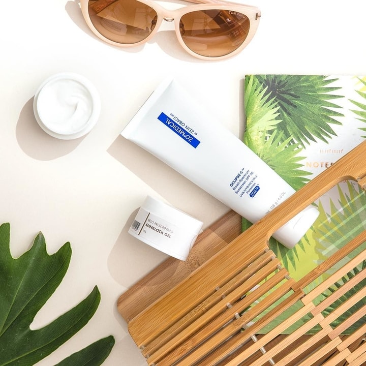 Belo Prescriptive Sunblock Gel SPF 15 and ZO Oclipse-C SPF 50 products in the Philippines
