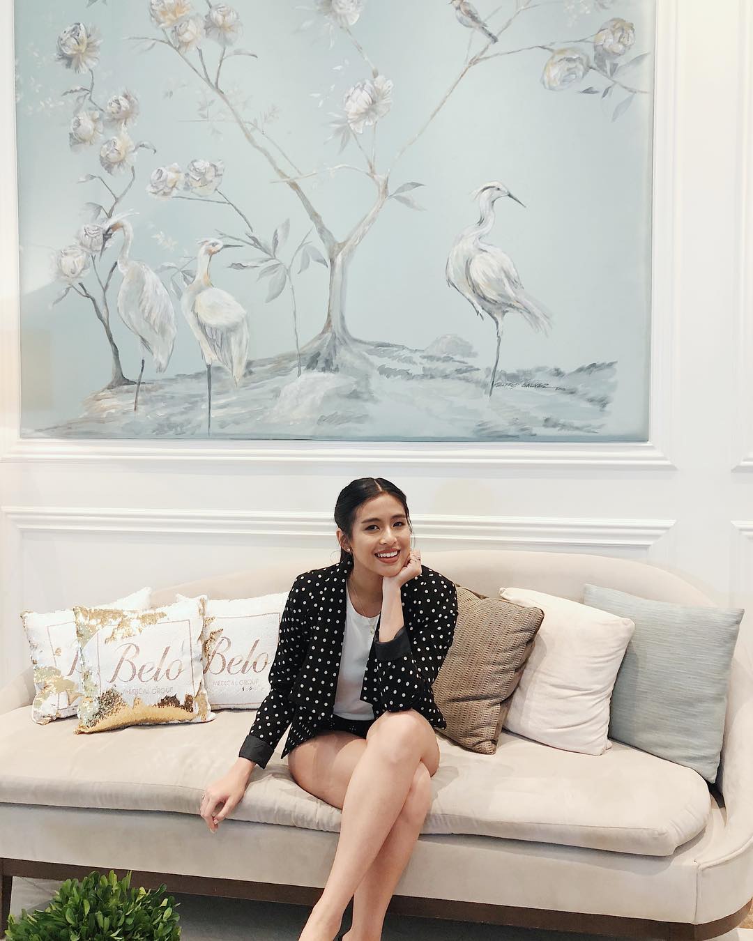 Gabbi Garcia at the Belo Clinic