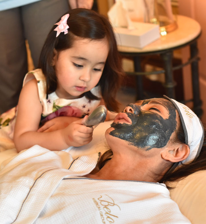 Scarlett treating Dr. Vicky Belo