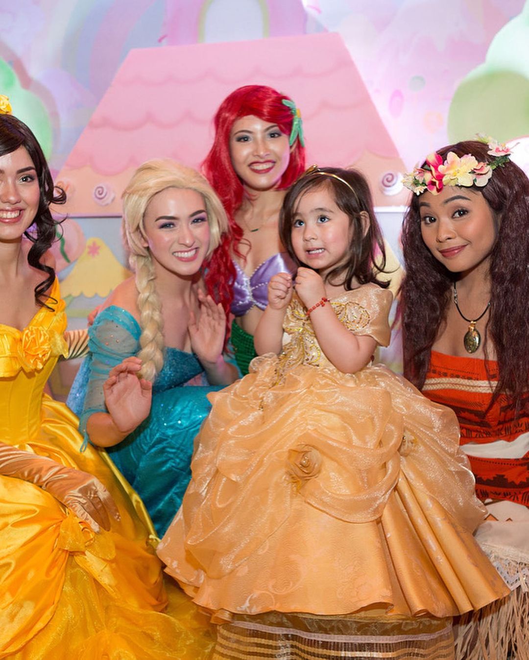 Scarlet Snow with Disney Princesses