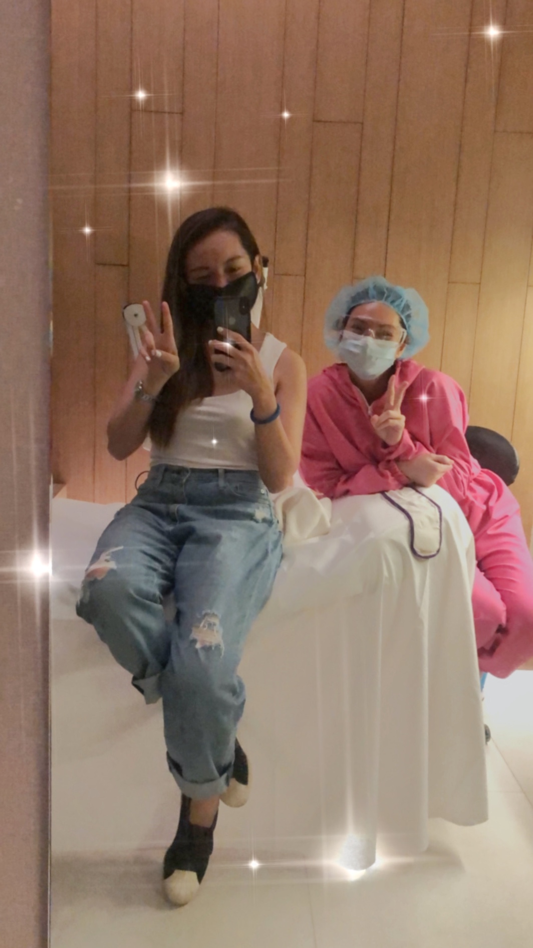 Apple Lim at Belo Medical Group Clinic