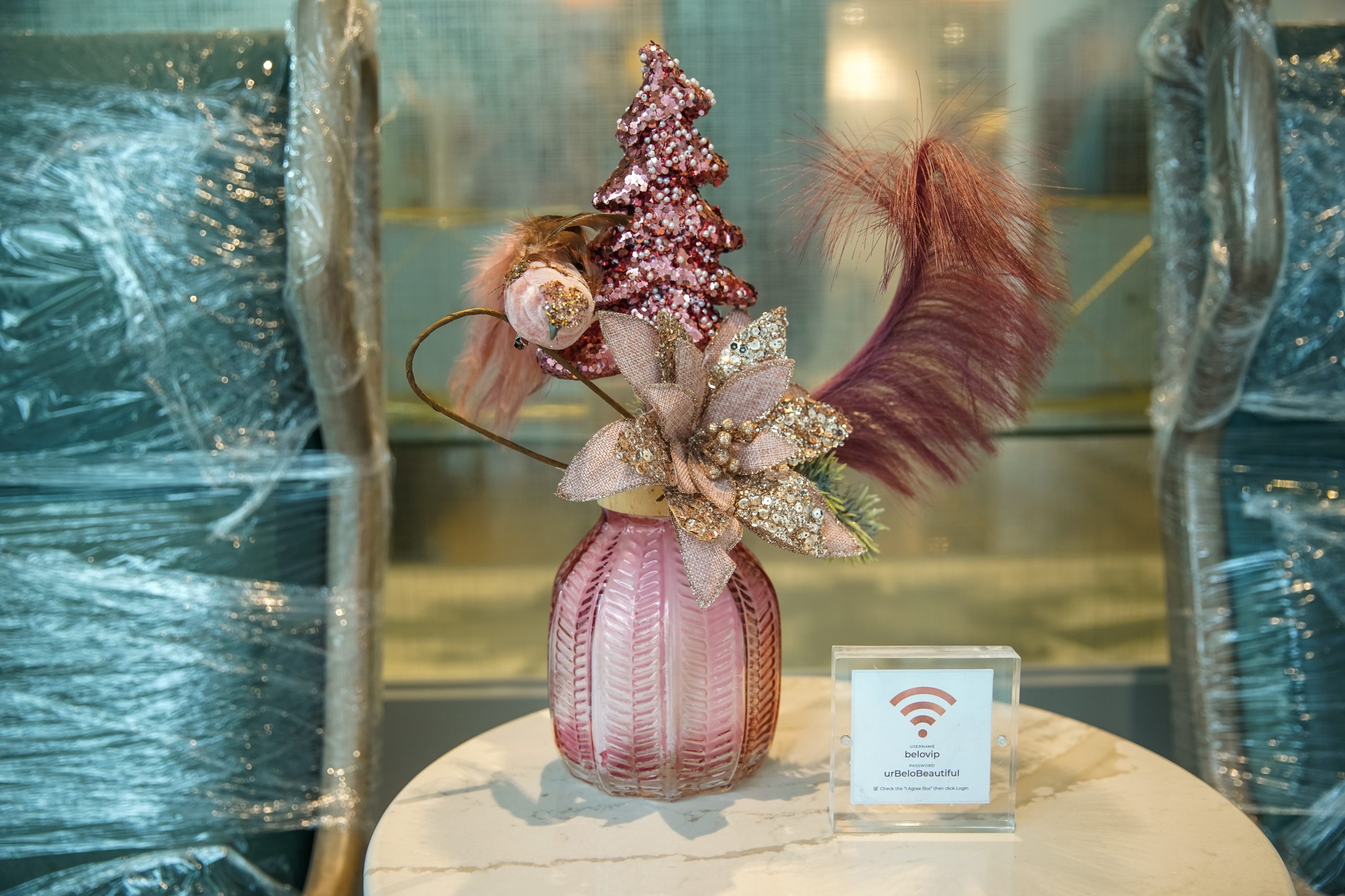 christmas decors in belo medical group bgc clinic