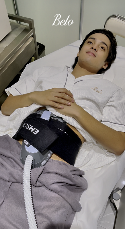 Oliver Moeller with Emsculpt NEO