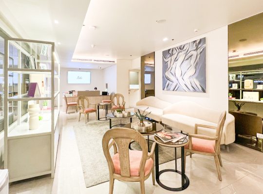 Belo Megamall is located at the 5th Level Atrium, SM Megamall, Mandaluyong City.